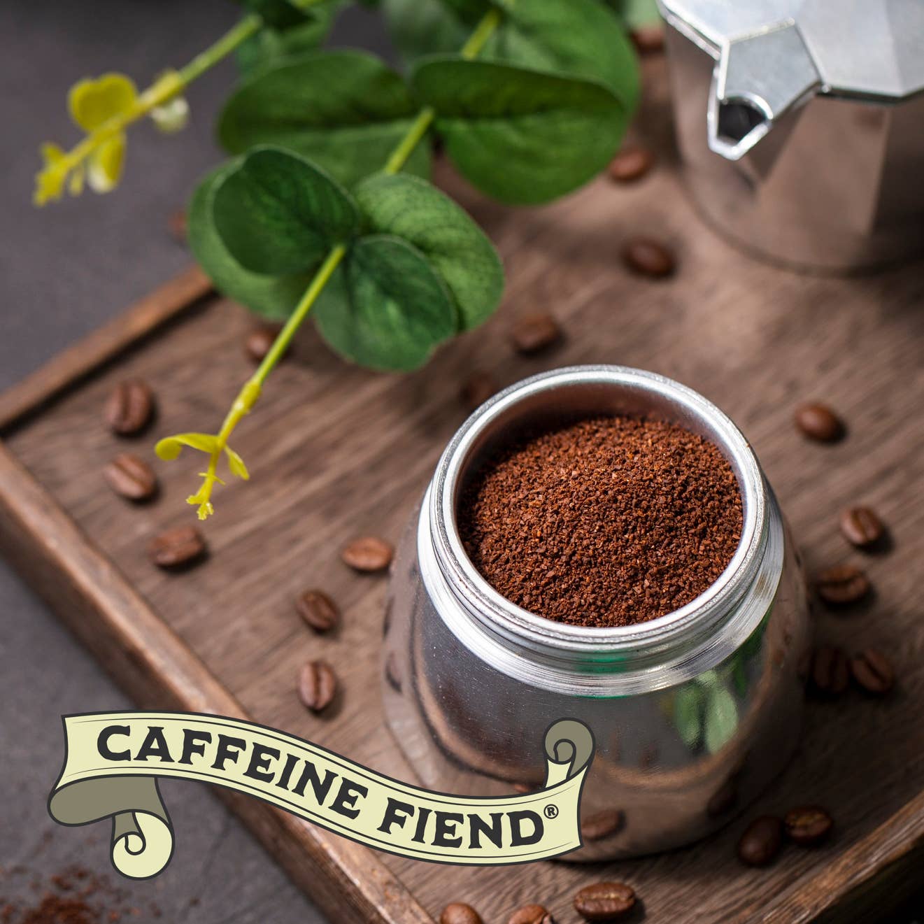 Caffeine Fiend® - Vente Café moulu - Caffeine Fiend® — Café Arabica 100 % Torréfaction Foncée (moulu)2