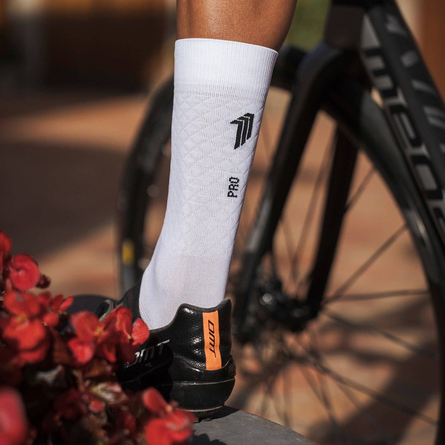 SPORCKS - Wholesale Socks - Unisex - PRO ELITE WHITE - PRO CYCLING SOCK2