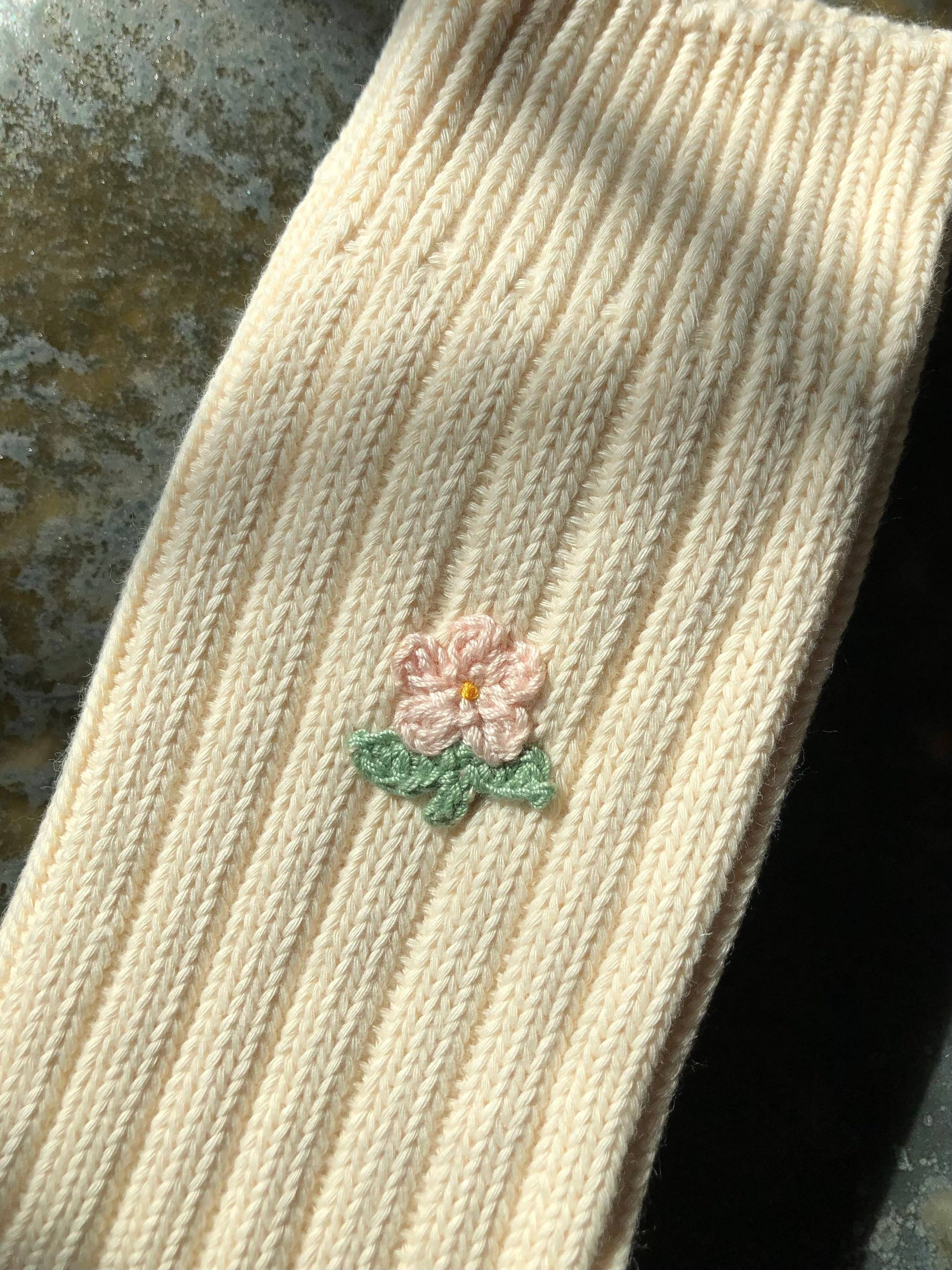 Billy Bamboo - Vendita all'ingrosso Calzini - Donna - CALZINI ROSA CAMPO UNCINETTO8