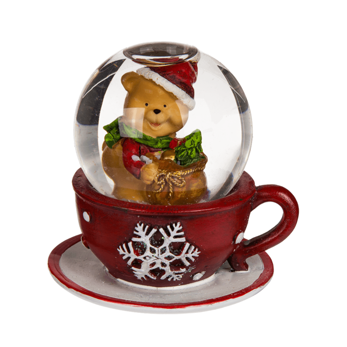 Out of the blue KG - Wholesale Christmas Decoration - Polyresin snow globe, Christmas figurines,1