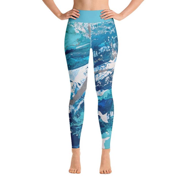 Sea Breeze Aurora - Leggings for wholesale by EnvivaCor