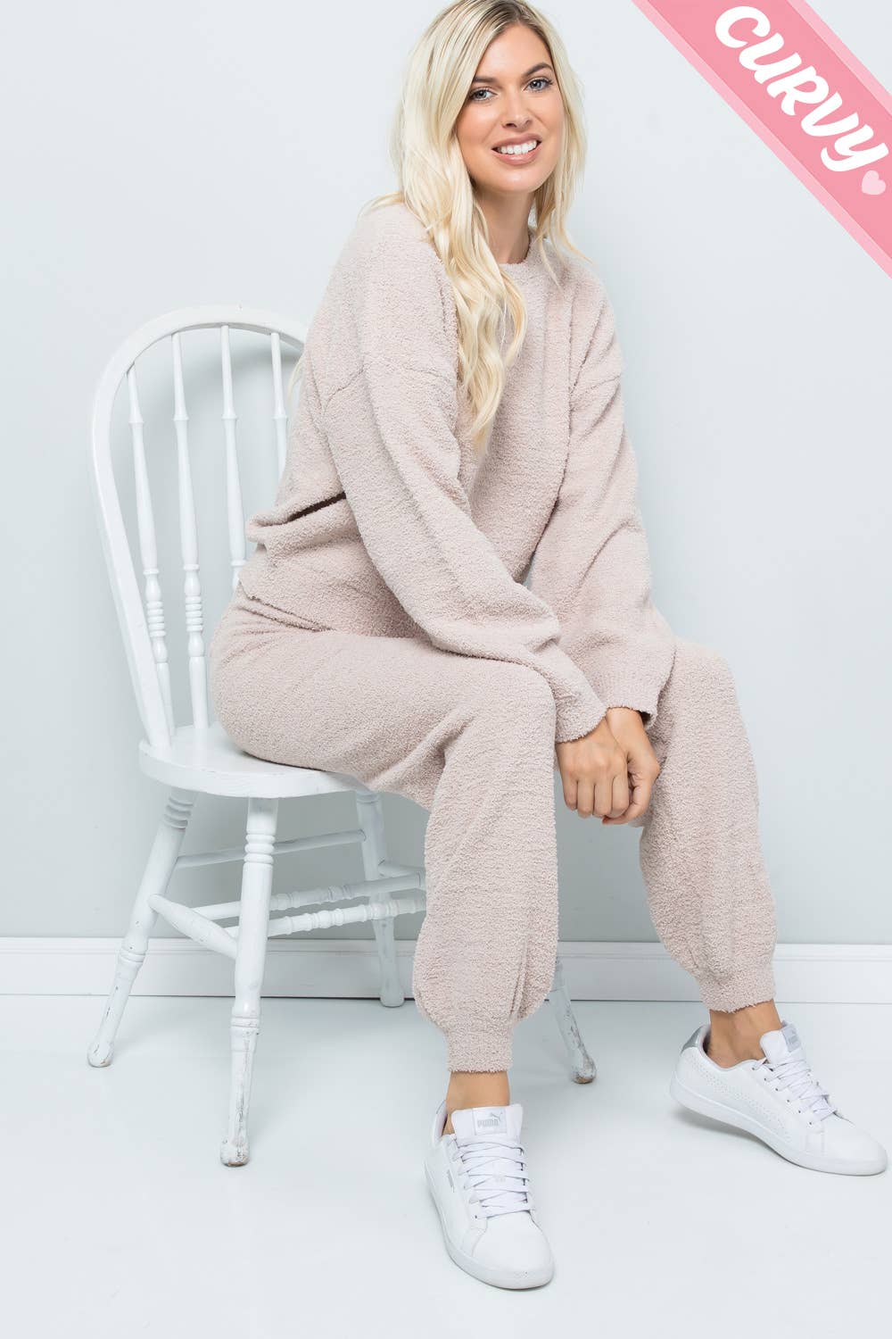 Sweet Lovely by Jen - Wholesale Lounge Sweatpants/Joggers - Women's - TEDDY CASUAL JOGGERS19