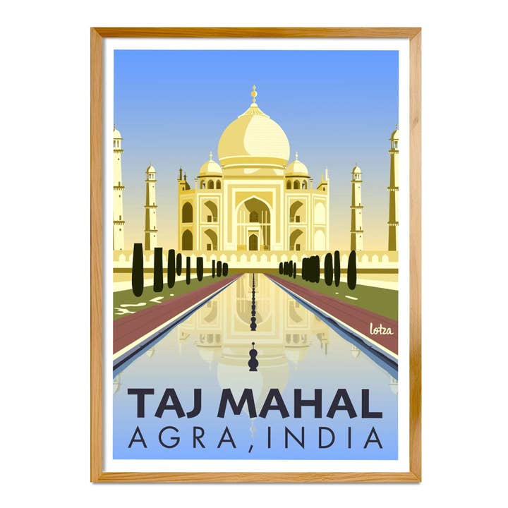 Póster Taj Mahal para venta al por mayor de Lotza