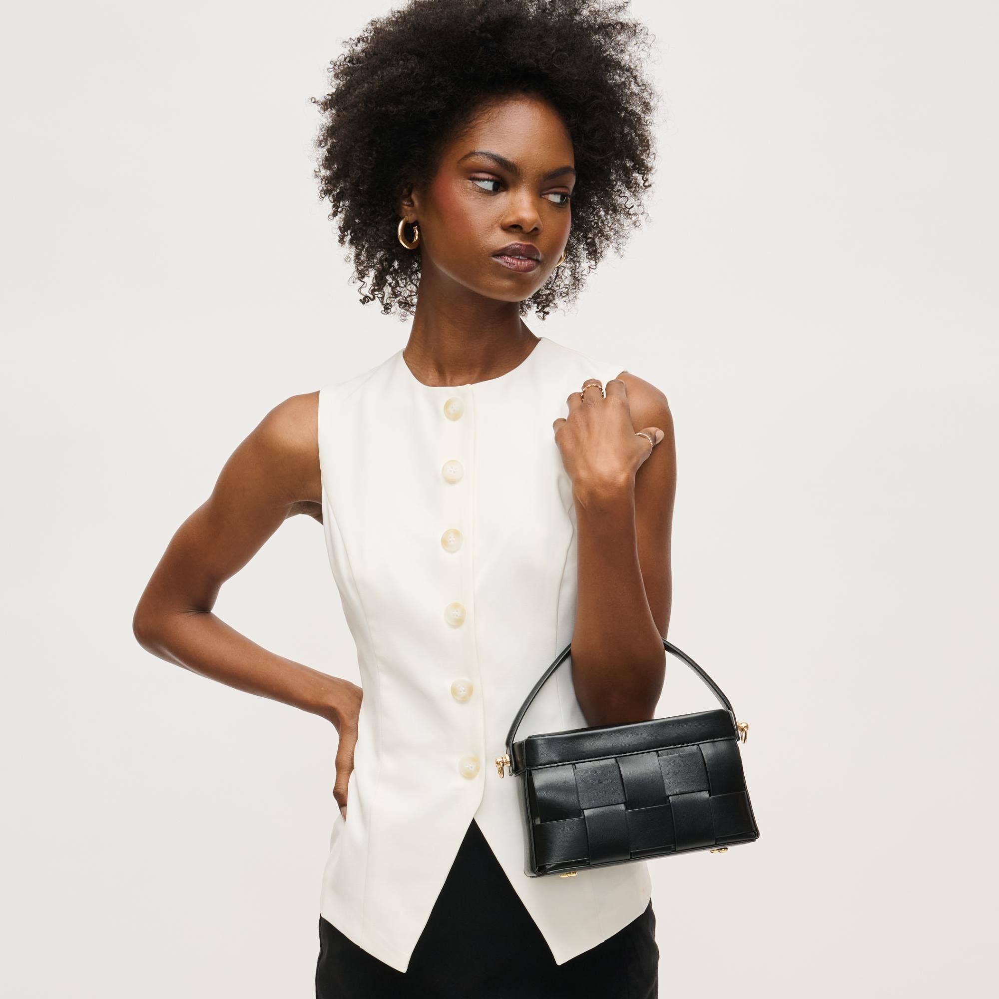 Urban Expressions - Wholesale Crossbody Bag - Women's - Aurora Woven Crossbody0