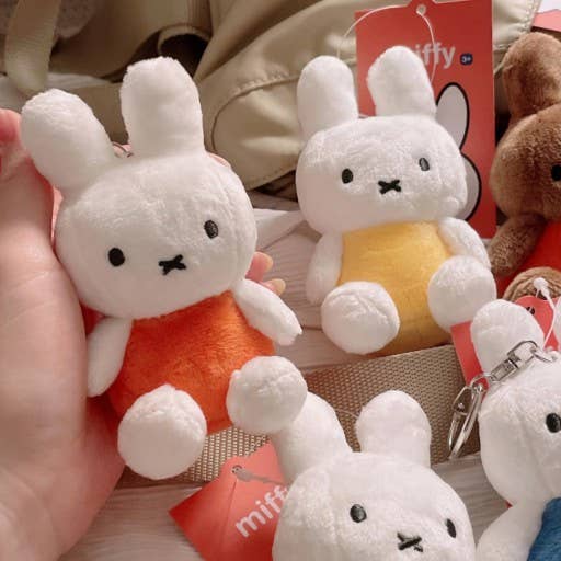 K-Wonderland - Vente Porte-clés – femme - Porte-clés porte-bonheur en peluche classique Miffy9