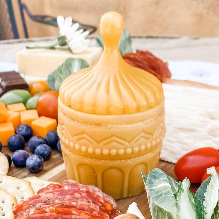 Messner Bee Farm - Wholesale Honey Pot - Beeswax Pot Point Top