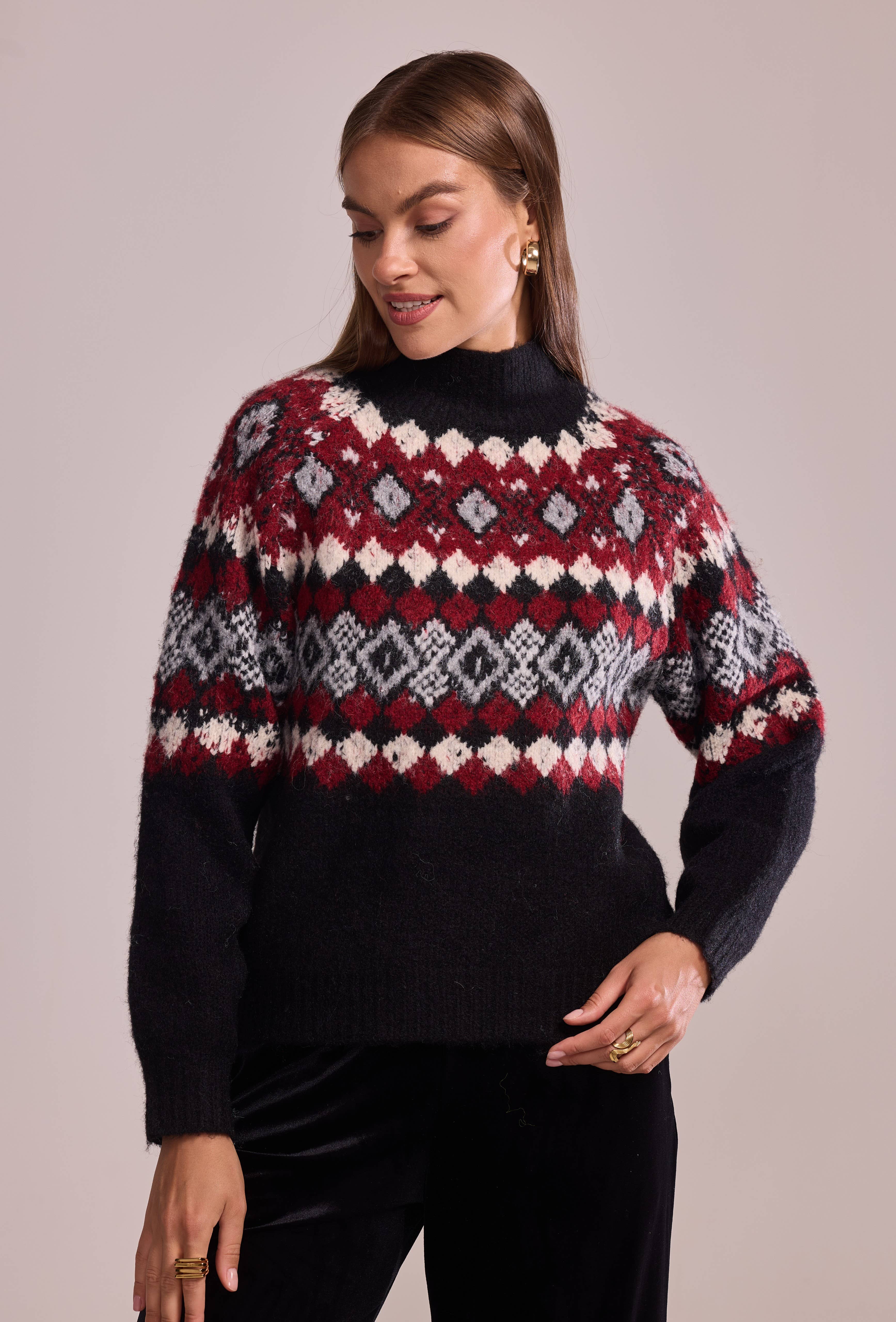 Cherry Paris - Wholesale Knit Sweater - Women's - Pull Yaelle - IH2563416