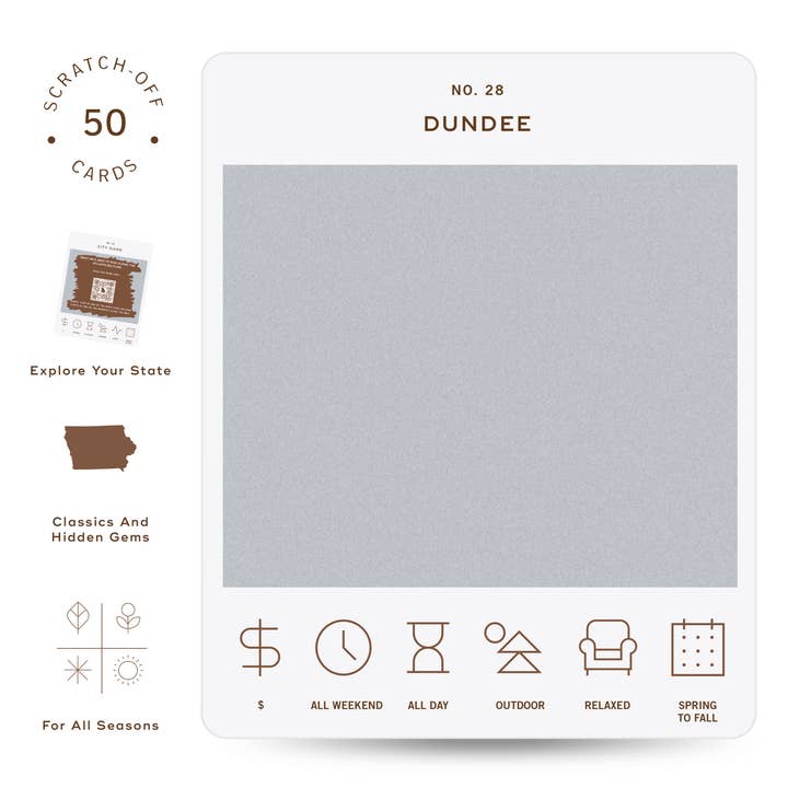 Reach International Outfitters - Wholesale Card Game - Iowa Adventure Bucket List1