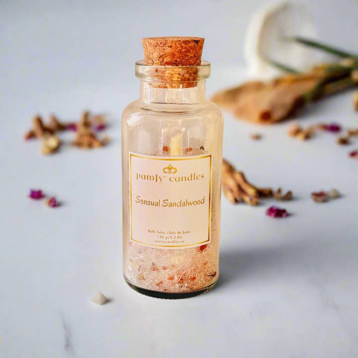 Santal Sensuel - 150 g / 5,3 Oz pour la vente par PAMJY Candles