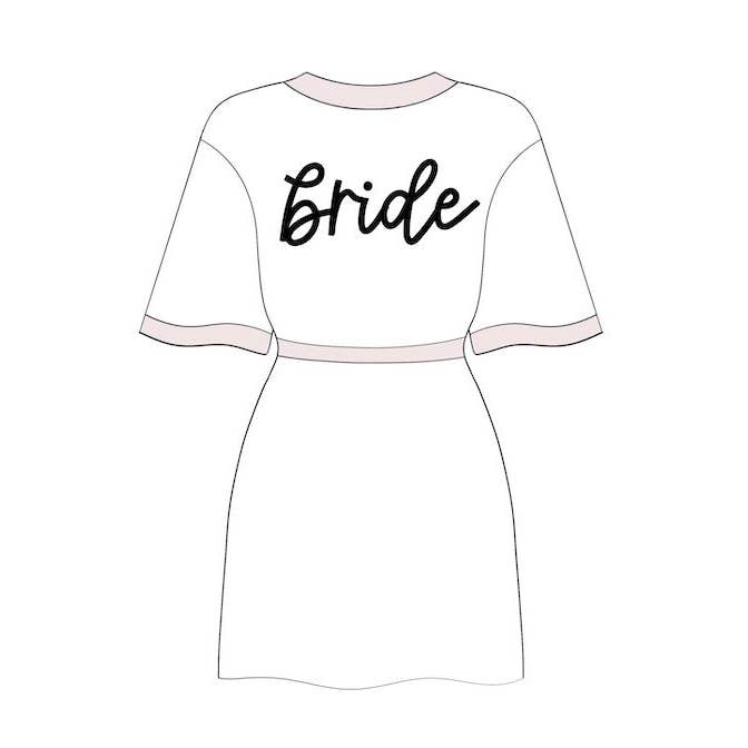 Bride Robe for wholesale by Maison’s Custom Cutters