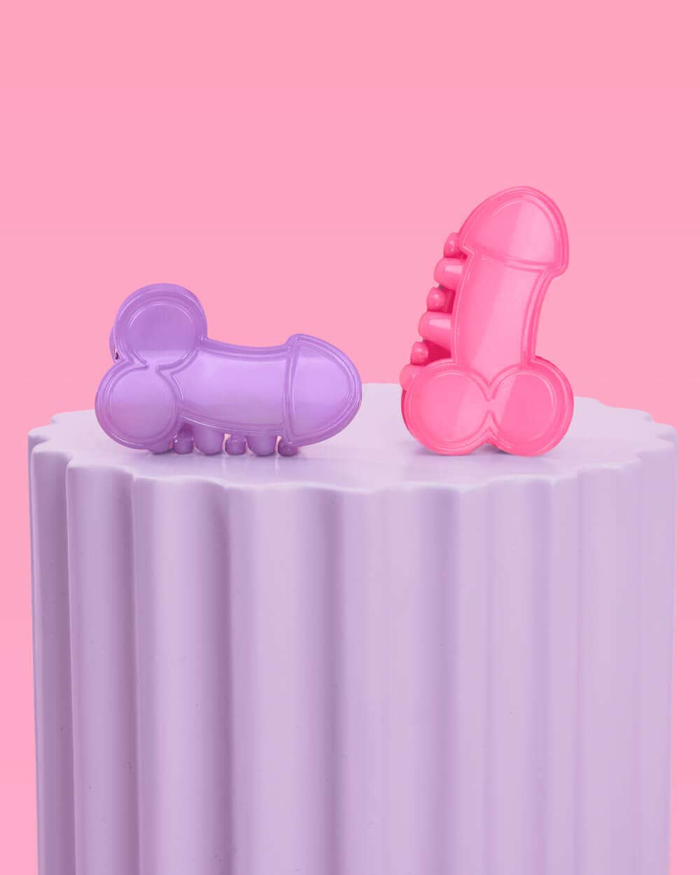 xo, Fetti - Wholesale Hair Clip - Women's - Bachelorette Penis Claw Clip, Bridal Gift, Naughty Decor1