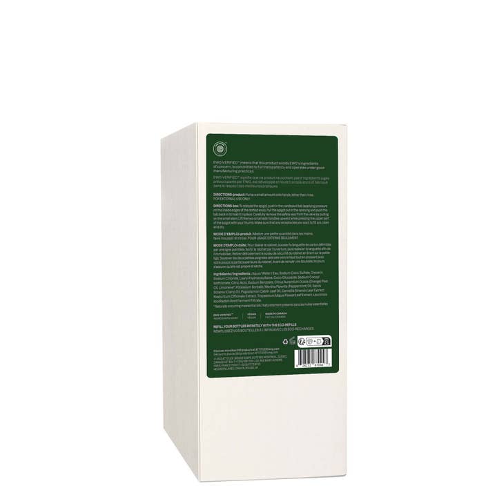 ATTITUDE - Wholesale Hand Soap/Wash - Hand soap Super Leaves eco-refill Aluminum - Peppermint