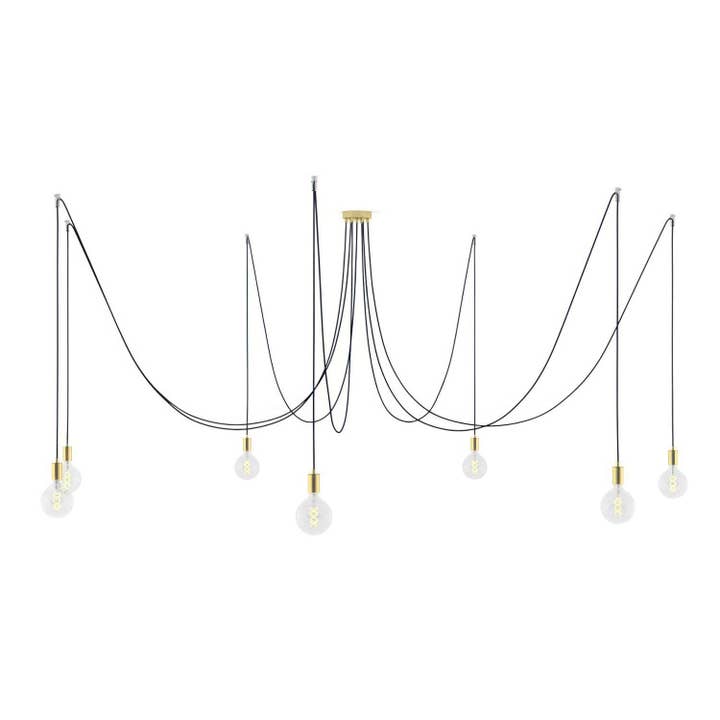 Spider - Flersidig hänglampa med 7 fall Made in Italy för wholesale av LIGHTINUP S.R.L.