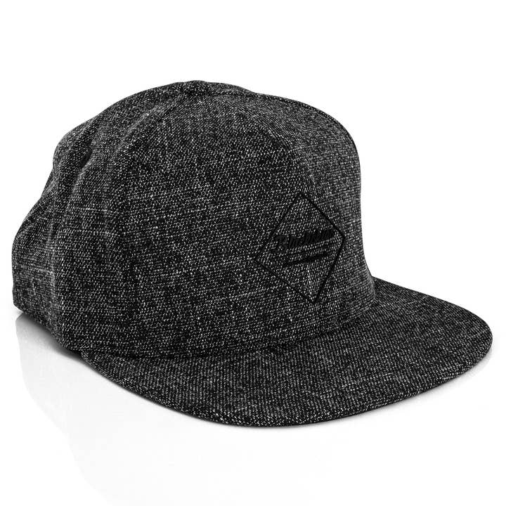 Blackskies - Wholesale Flat Brim Cap - Men's - Ancient Gods Snapback Cap Apollon - Black Gum Spot4