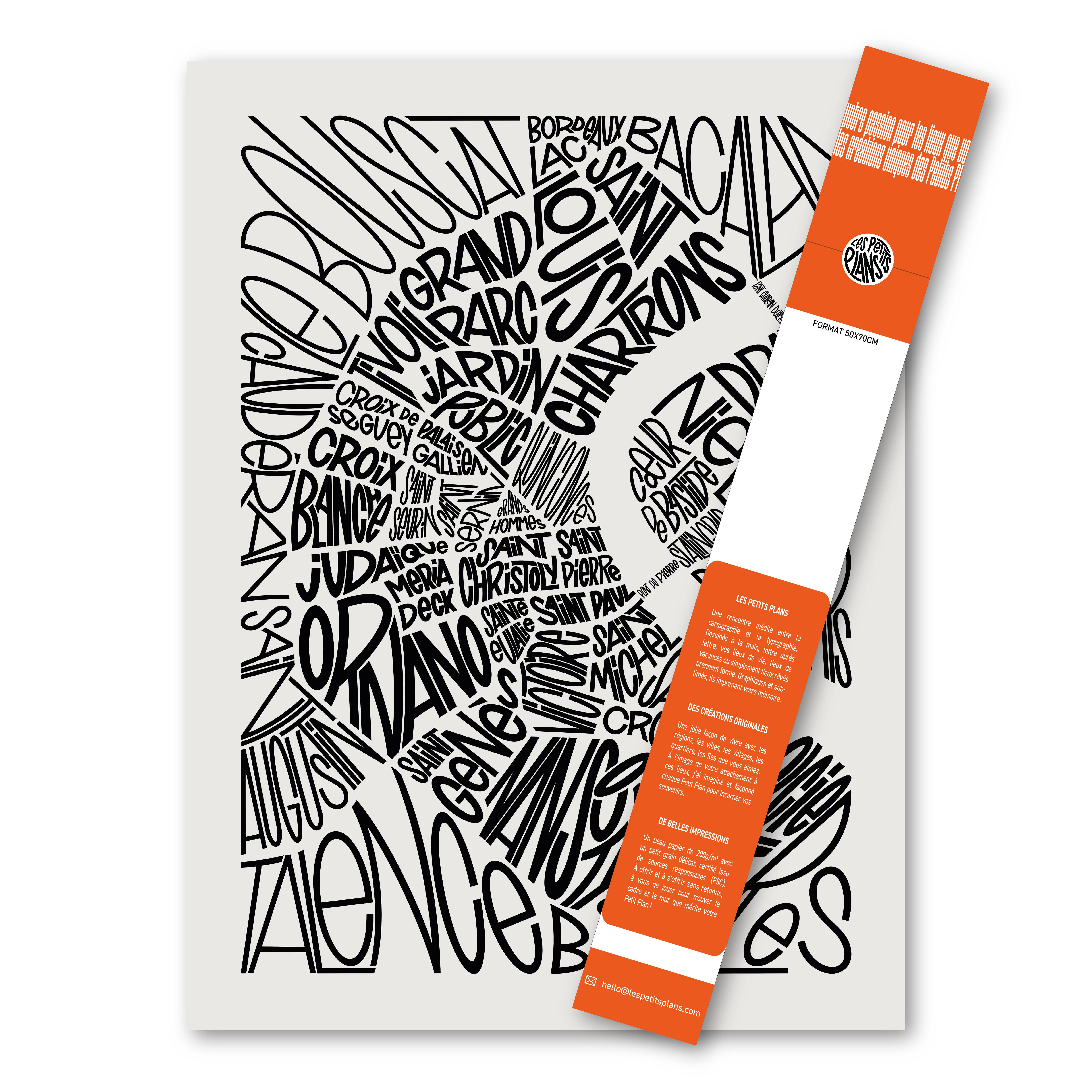 Les Petits Plans – Großhandel Poster – bordeaux7