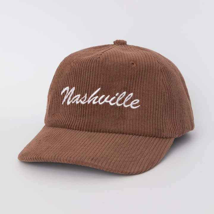 Good Merchant Co - Wholesale Trucker Hat - Unisex - Nashville Corduroy Snapback Hat Brown0