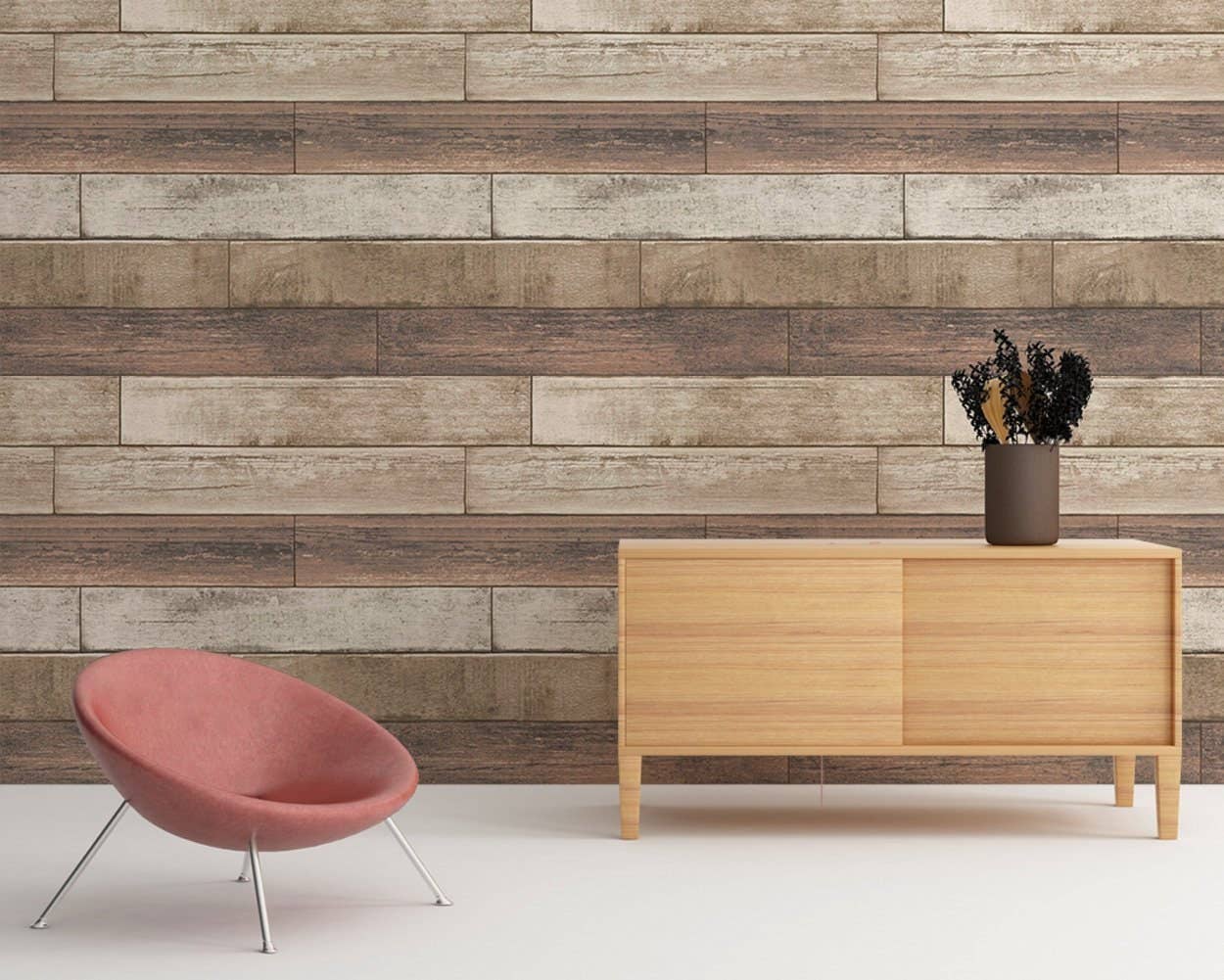 KUARKI - Wholesale Wallpaper - Reclaimed Wood, Wallpaper, Self-Adhesive, Removable0