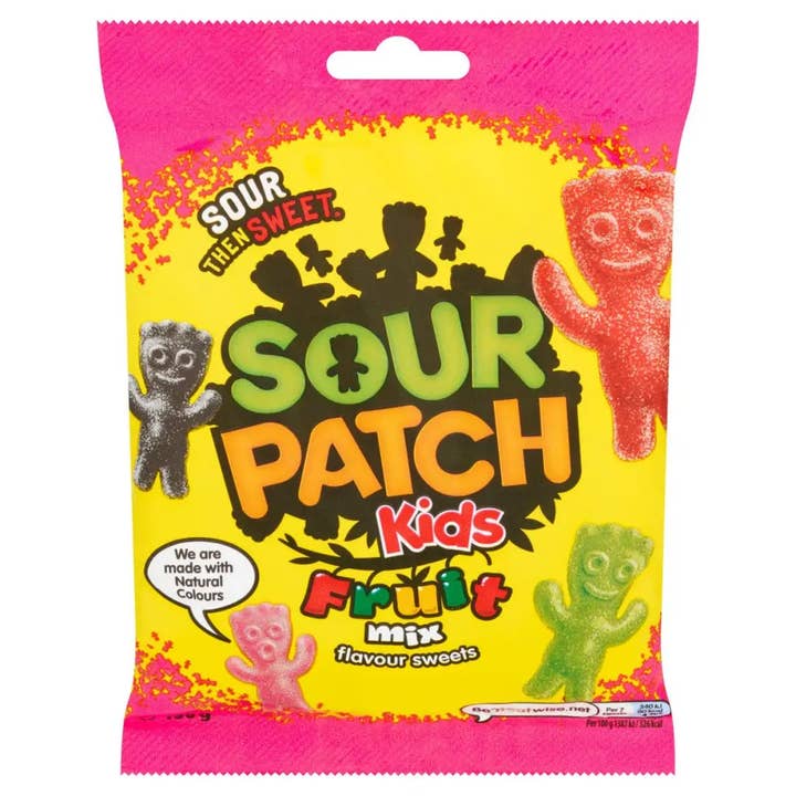 Sour Patch Kids Fruit Mix Sweets Bag - 130g bag for wholesale by Echo Sales America
