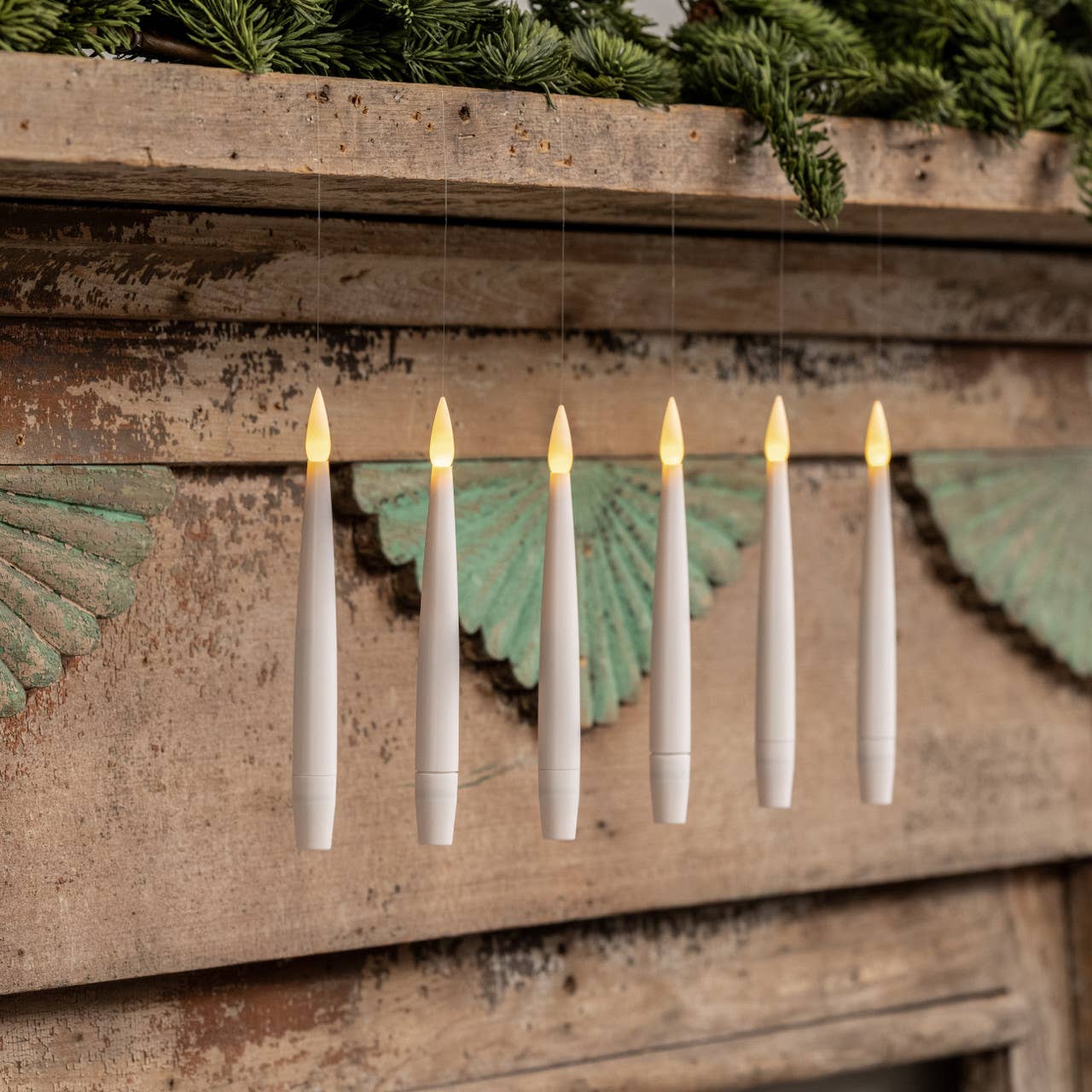 Ragon House - Wholesale Flameless Candle - SET/ 6 HANGING LED CANDLES1