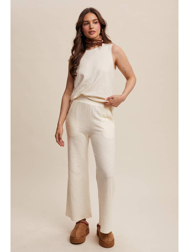 Listicle - Wholesale Lounge Set - Women's - Textured Lounge Set