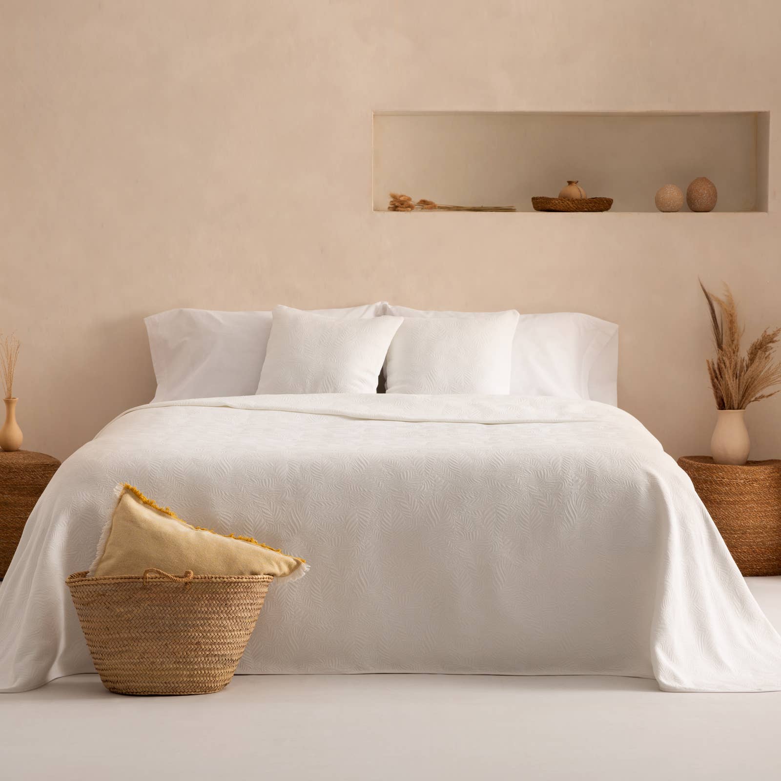 GAMUSI – Edredão por atacado – Colcha leve de algodão jacquard LINDI6