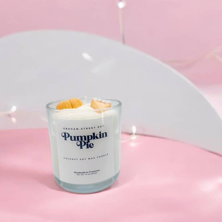 Graham Street Ext. - Wholesale Novelty candle - Pumpkin Pie Candle0