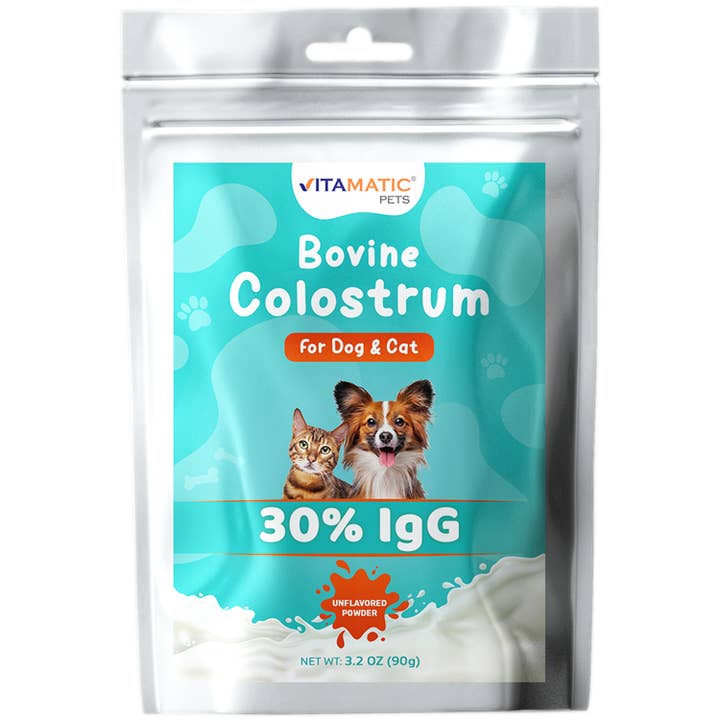 Vitamatic – wholesale Pet supplement – Cat/dog – Vitamatic | Bovine Colostrum for Dogs and Cats | 90 Grams