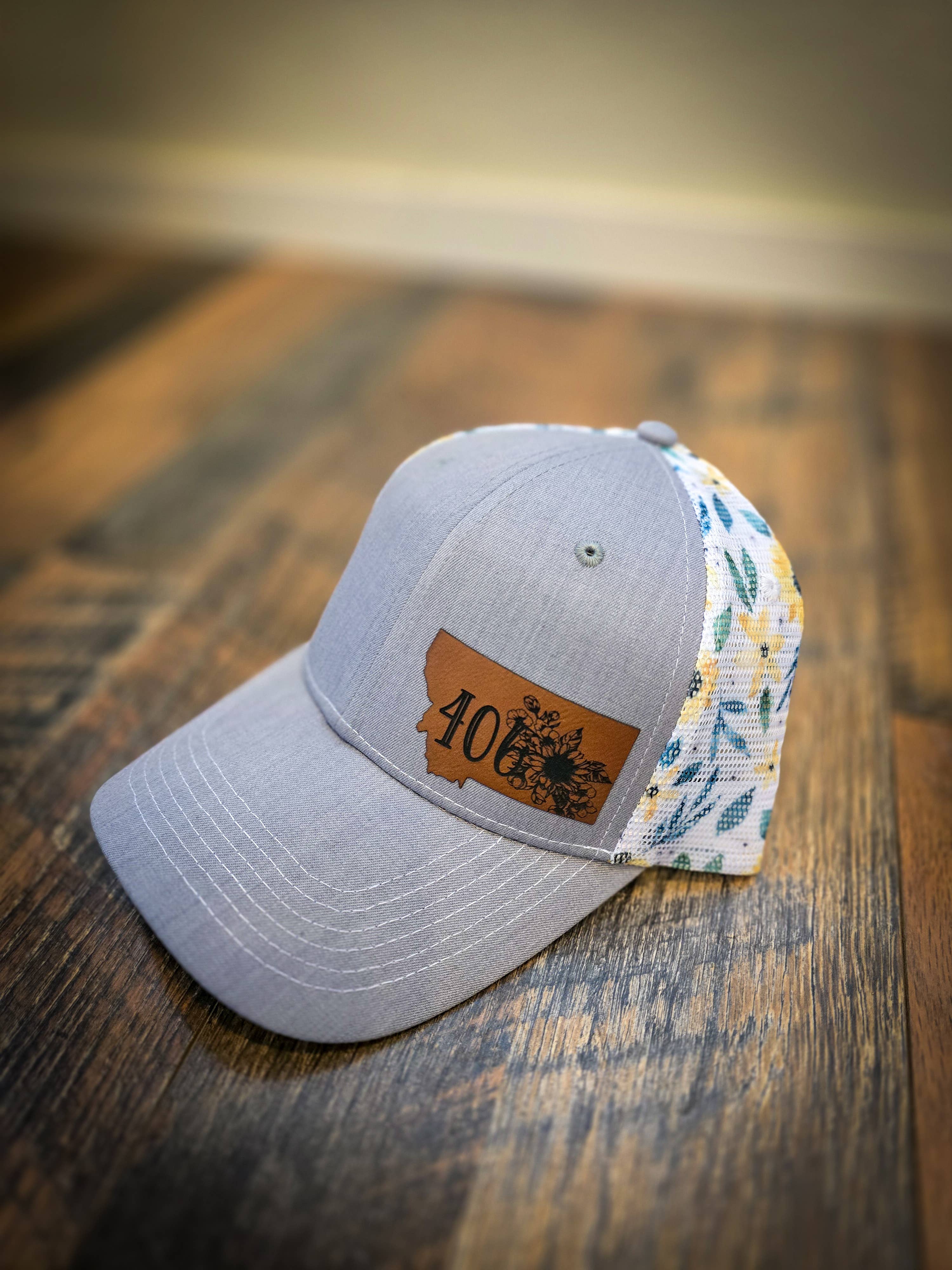 BRIARANDSPHINX - Wholesale Baseball Cap - Unisex - Sunflower printed mesh1