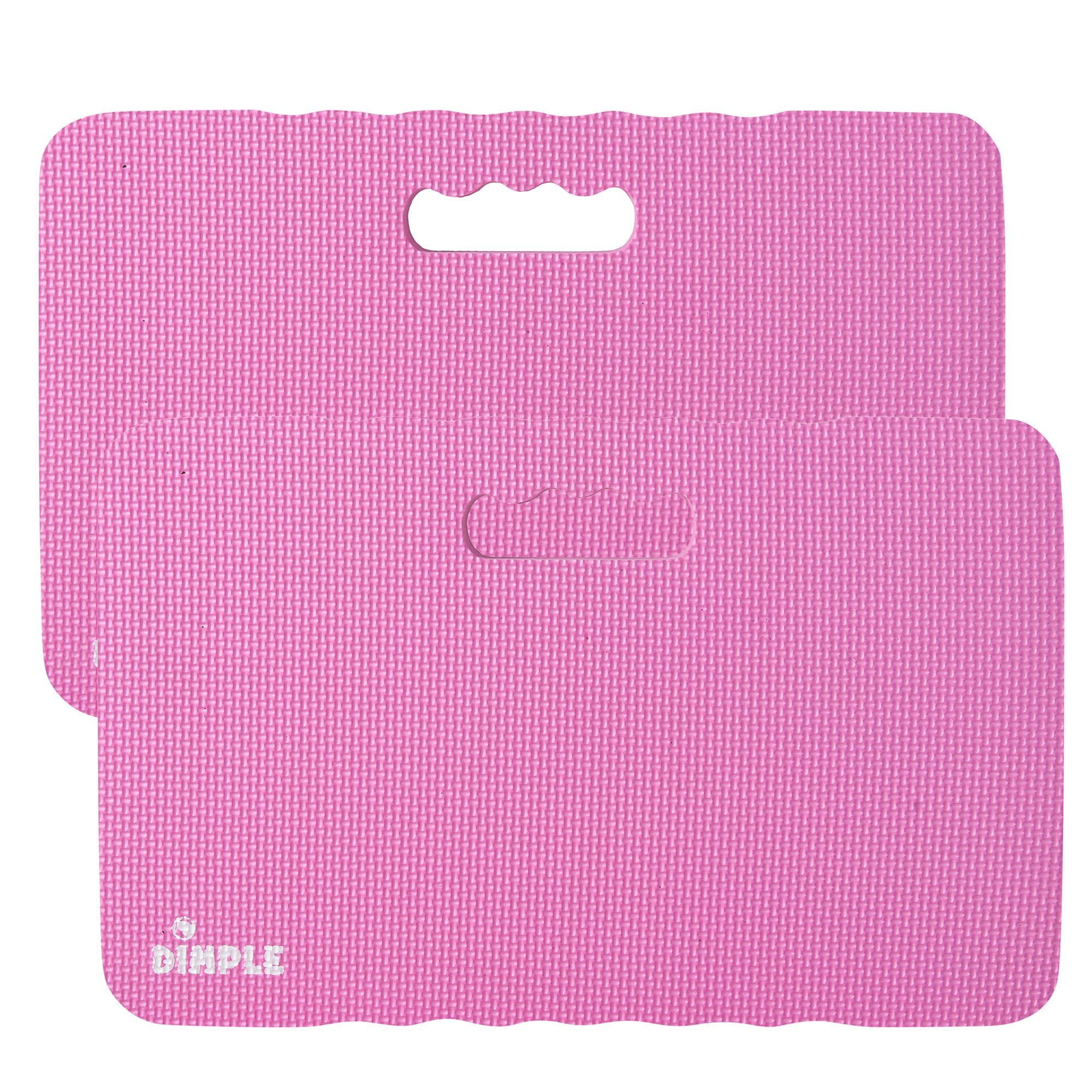 Dimple - Wholesale Gardening Kneeling Pad - Kneeling Pad Mats 1.5" Thick Foam, Pink (Qty 2)0