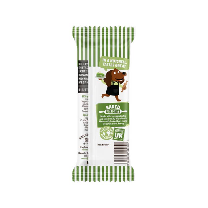 WYLD CUB - Wholesale Pet treats – Dog - Denzels Soft Baked Pistachio Cheesecake2