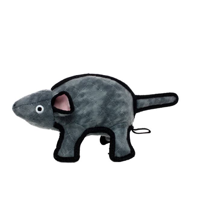 Tuffy Barnyard Mouse - Gray for wholesale by Tuffy Dog Toys - VIP Products