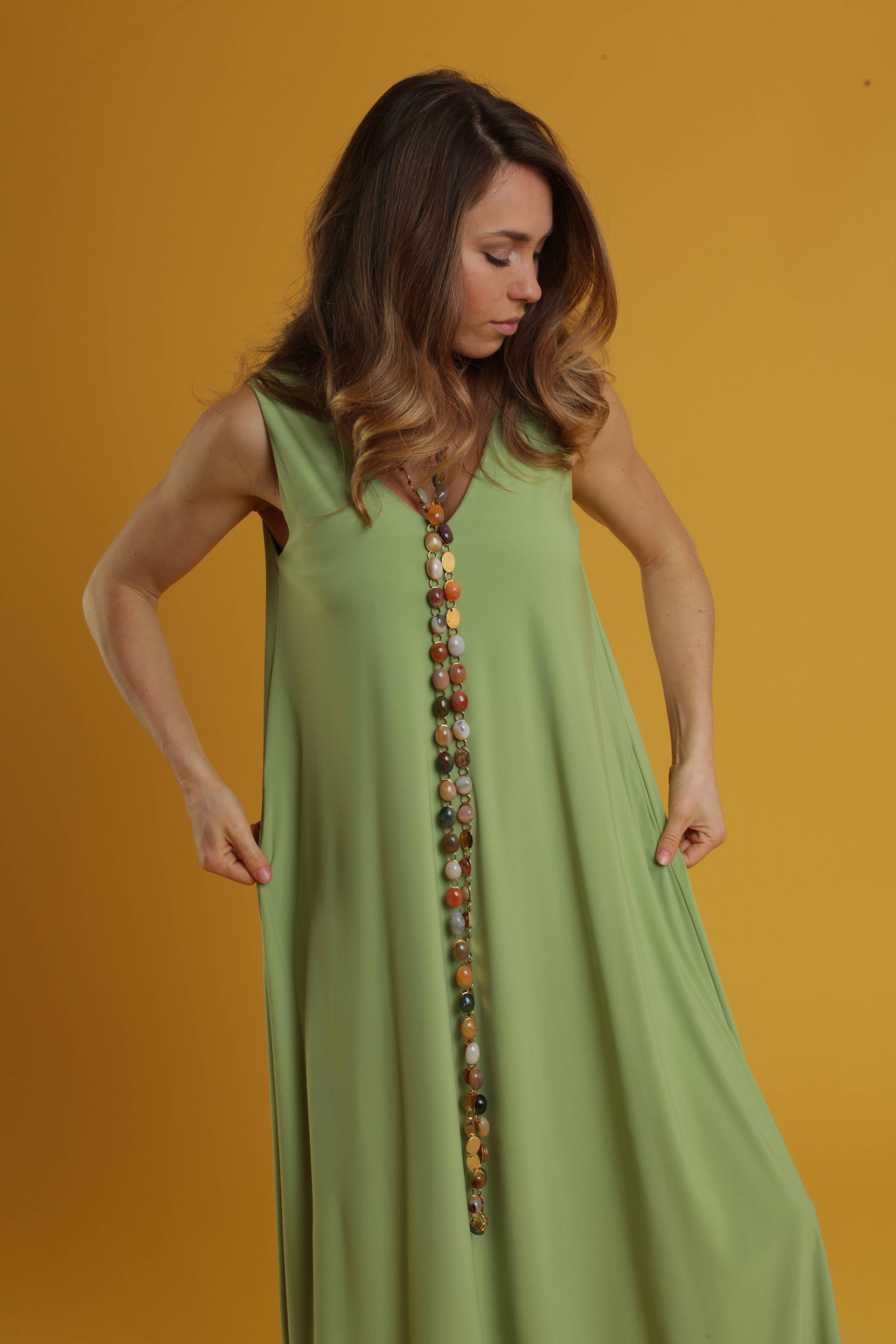 Gioadri – wholesale Klänning - Dam – ”Petra” stretch jersey klänning1