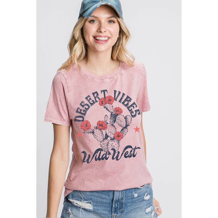 DESERT VIBES WILD WEST MINERAL GRAPHIC TEE and other Purchase Wholesale desert vibes. Free Returns & Net 60 Terms on Faire trending on Faire.
