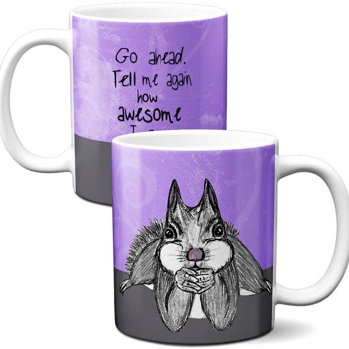 Awesome Squirrel Mug for wholesale by Pithitude