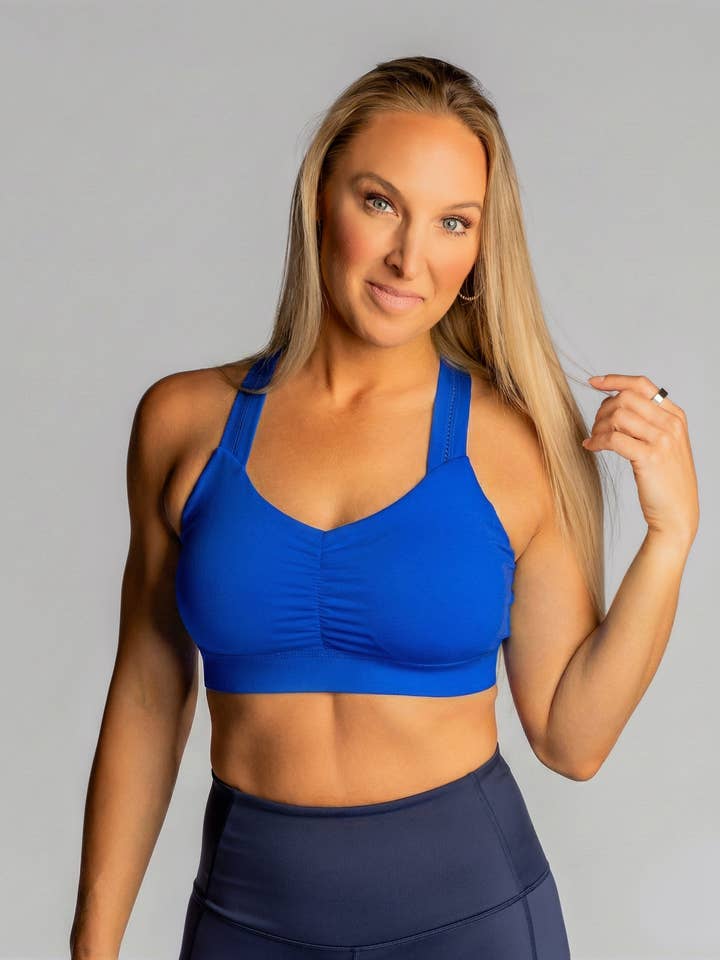 Y-Back Beha – Saffierblauw voor wholesale door Handful