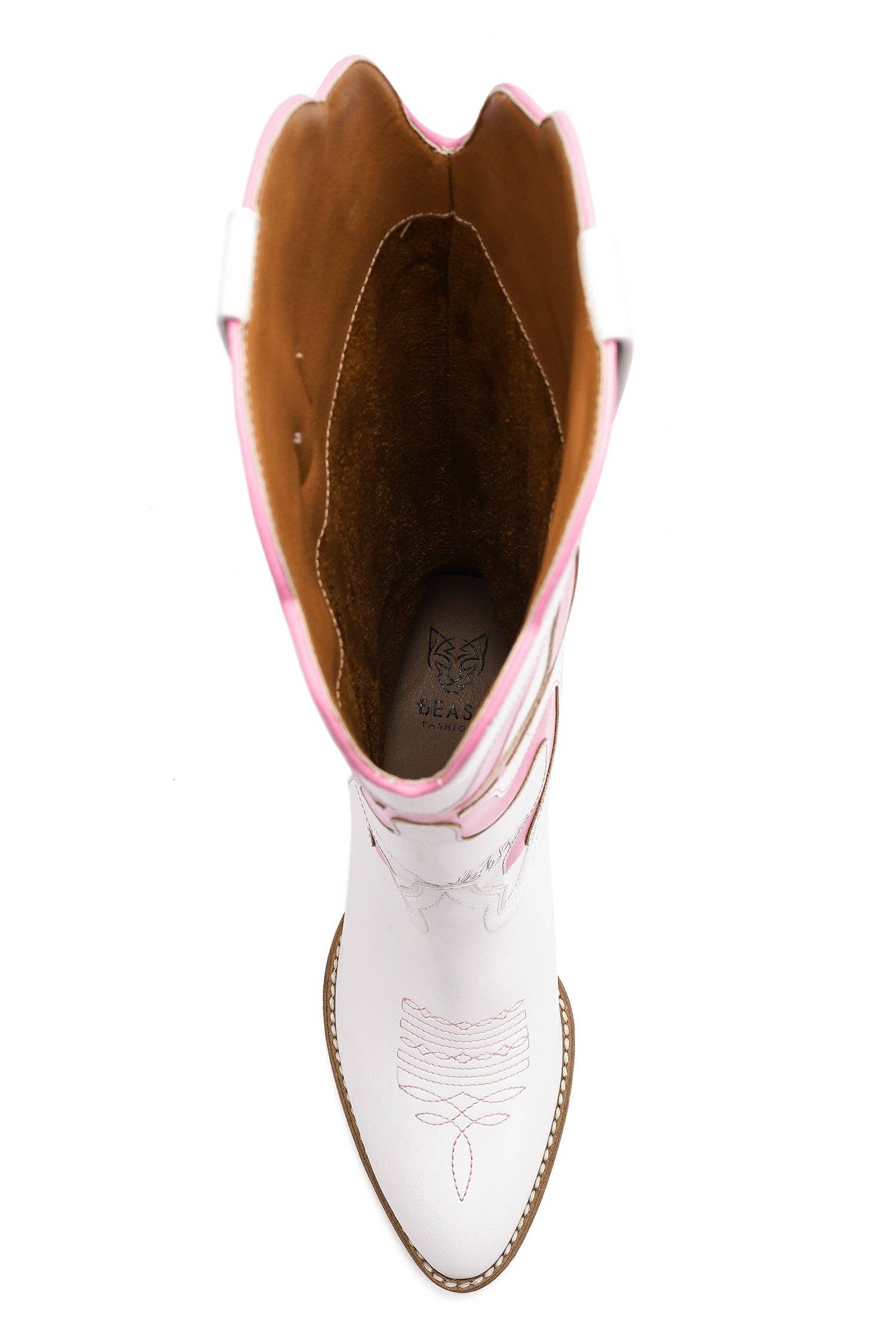 BEAST FASHION – Großhandel Cowboystiefel  Damen – GLENDA-10 Western-Stiefel mit Schleifendetail13