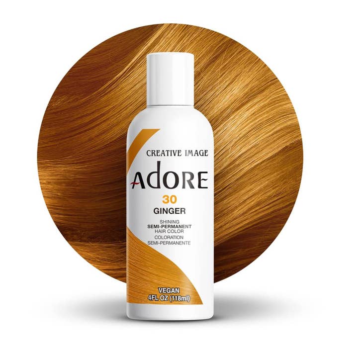 KT Supply - Wholesale Hair Dye - Adore Semi Permanent Hair Color,Ginger,30