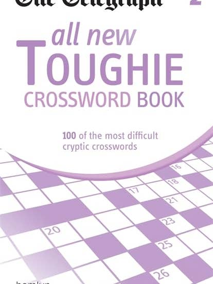 Telegraph All New Toughie Kruiswoordraadselboek (beschadigd) door - voor wholesale door Boon Books