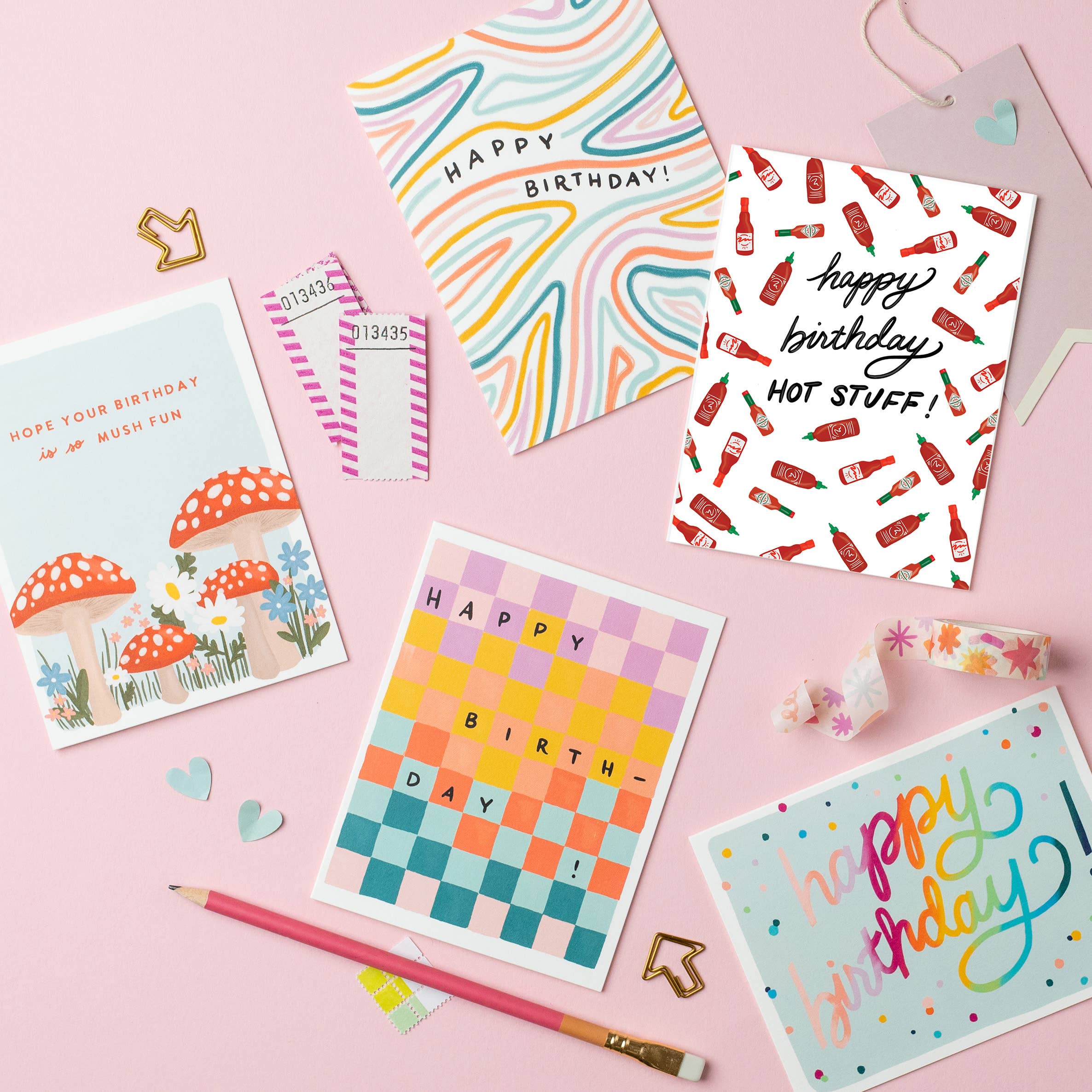Slightly Stationery - Wholesale Birthday Card - Hot Stuff Birthday Card | Happy Birthday Hot Stuff Card1