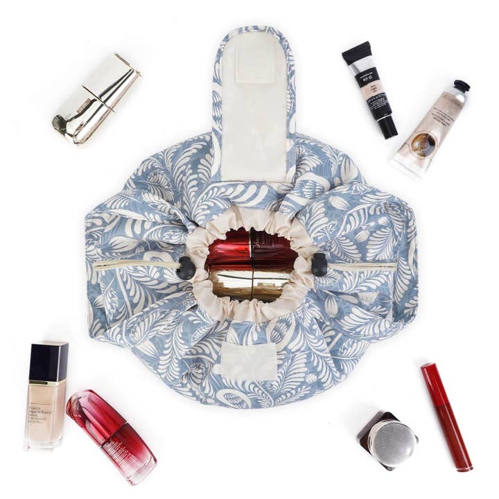 wandf - Wholesale Makeup/Cosmetic Bag - Barrel Drawstring Makeup Bag Large Cosmetic Toiletry Bags9