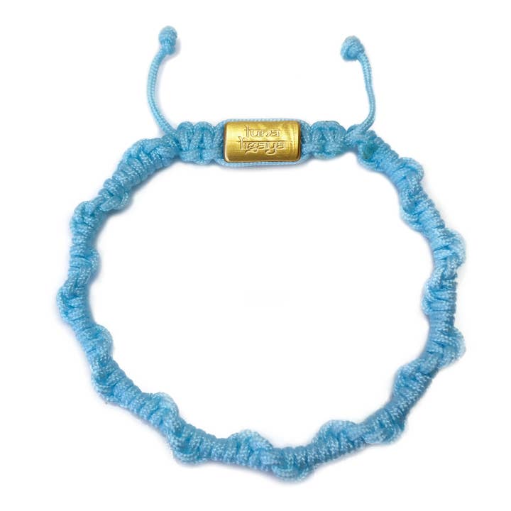 Sky Blue Mantra Bracelet for wholesale by Luna Ligaya