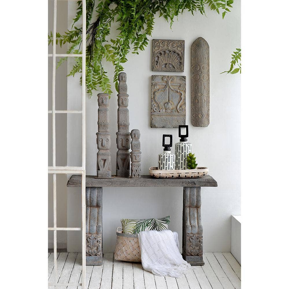 A&B Home Group Inc. - Wholesale Decorative Figurine - 8x2x17" Regal Crest Magnesium Wall Plaque6