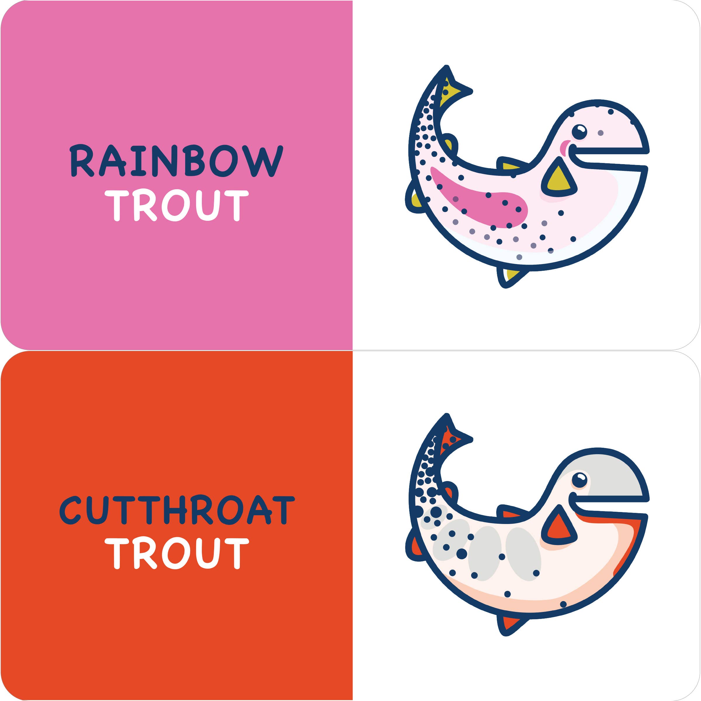 Brookie Designs - Wholesale Baby & Toddler Book (0-2) - Baby's First Trout Board Book3