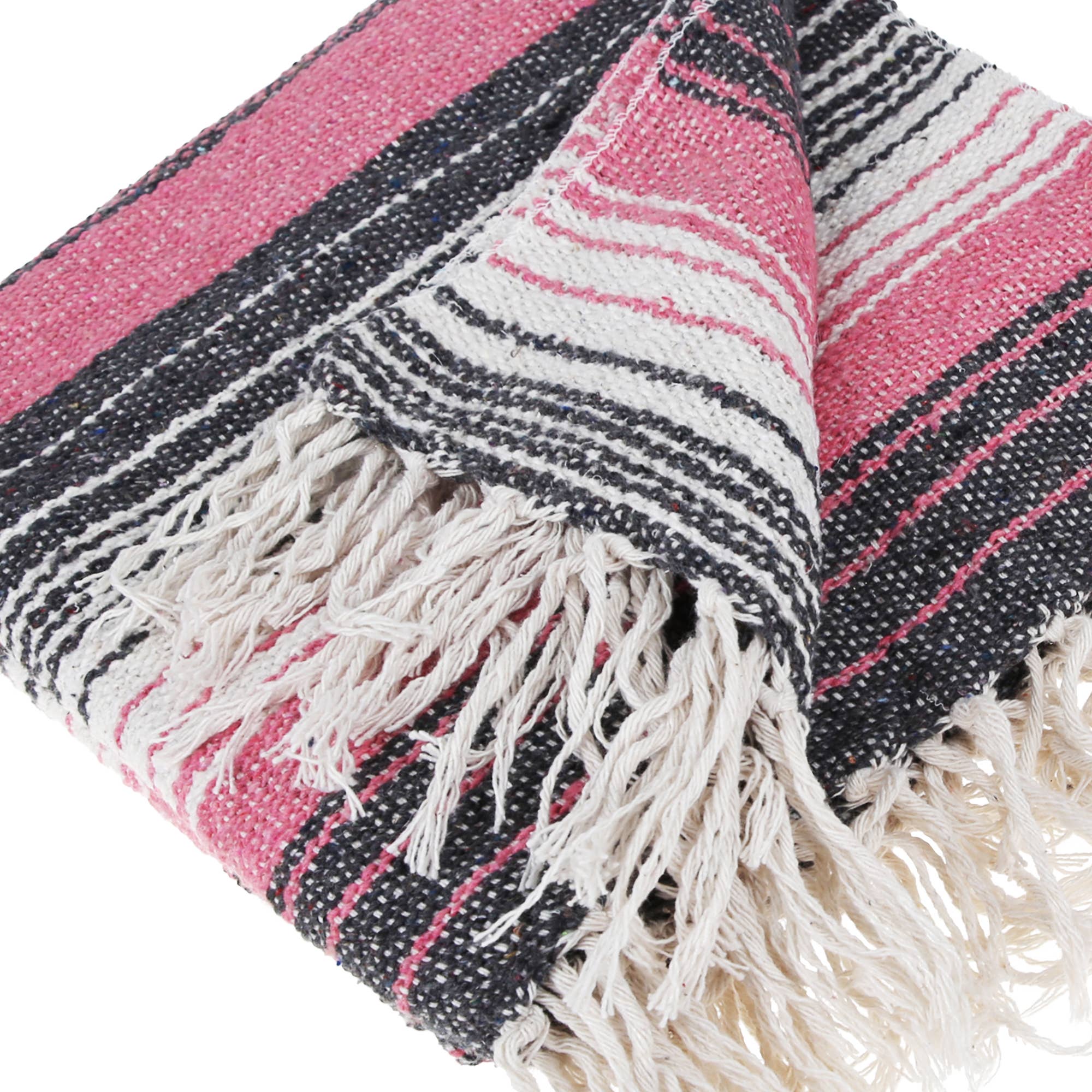 La Hammam – wholesale Strandhandduk – Mexikansk bomullsblandad strandfilt med ränder 127 x 178 cm8