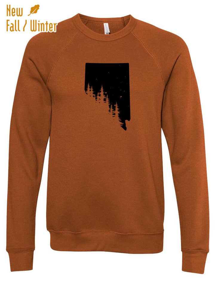 Nevada Forest sweatshirt voor wholesale door Homeplace Apparel
