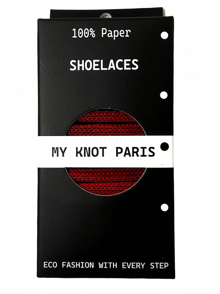 Lacci Carta Cremisi per la vendita all'ingrosso da parte di MY KNOT PARIS
