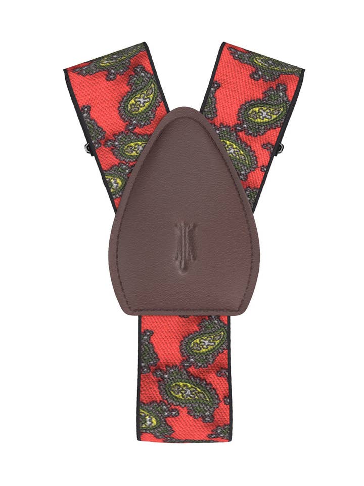 Elsmere Red Shirttail Garters for wholesale by KK & Jay Supply Co.