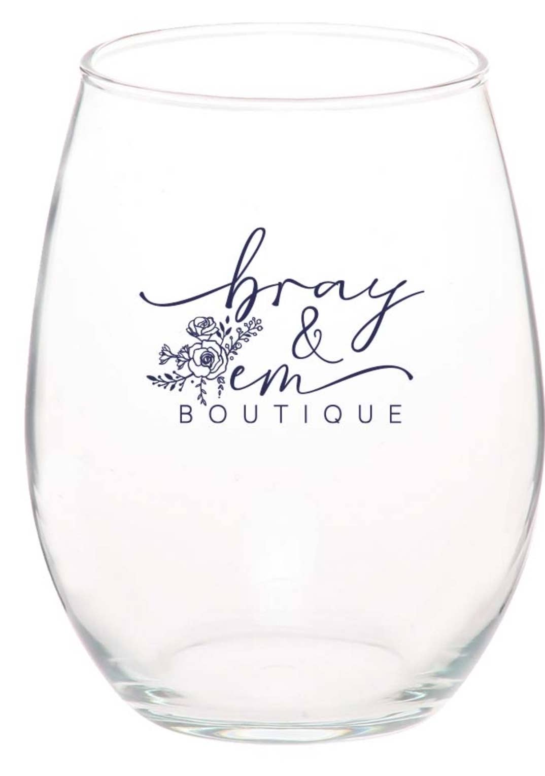 The Buffalo Works - Wholesale Wine Glass - Custom 21 oz. Wine glass - your custom design2