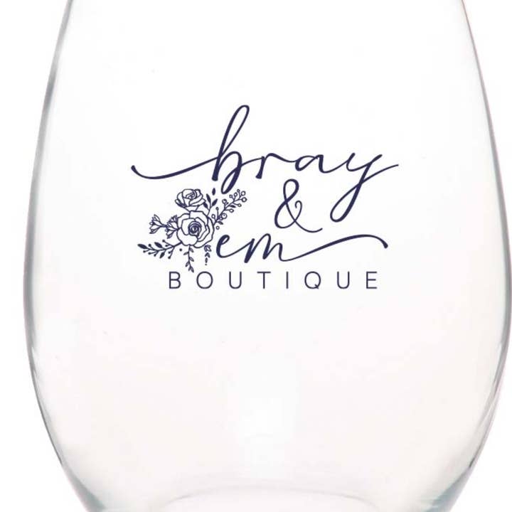 The Buffalo Works - Wholesale Wine Glass - Custom 21 oz. Wine glass - your custom design2