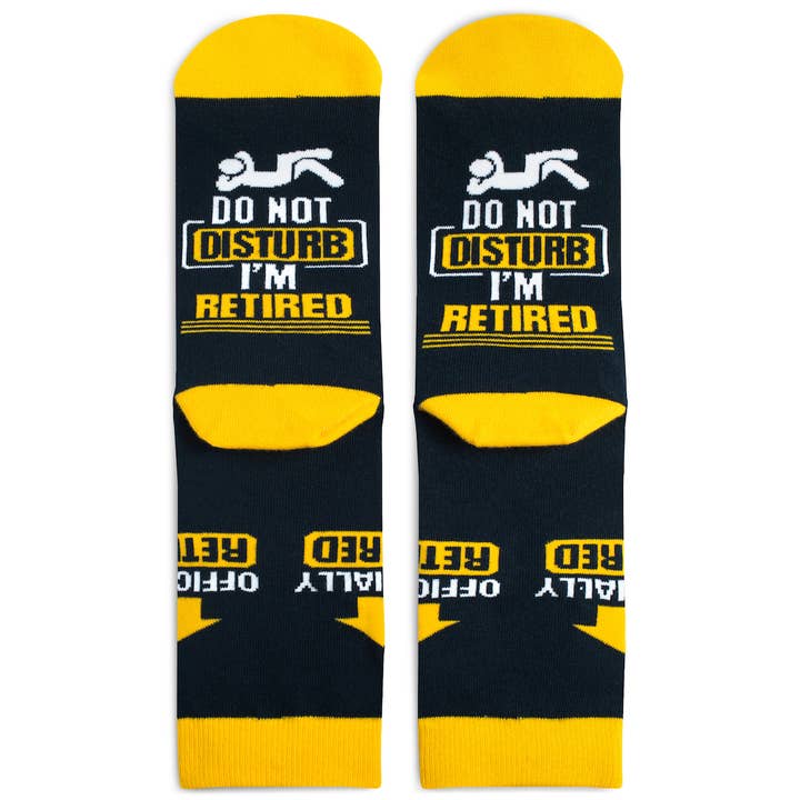 Lavley - Wholesale Sokken - Dames - Do No Disturb, I'm Retired Socks2